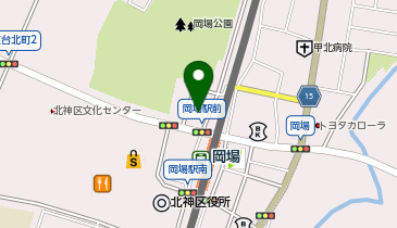 魚民 岡場駅前店の地図画像