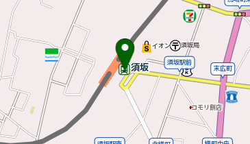 魚民 須坂駅前店の地図画像