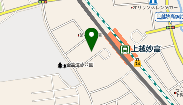 魚民 上越妙高西口駅前店の地図画像