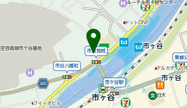 魚民 市ケ谷駅前店の地図画像