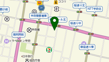 白木屋&times;バリヤス酒場 甲府春日モール店の地図画像