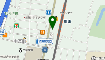 コクミンドラッグ 高島屋堺店の地図画像