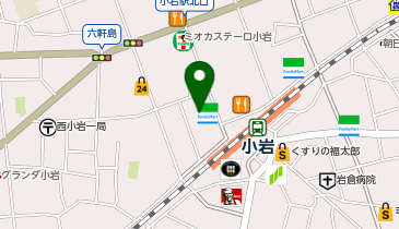 コクミンドラッグ 小岩駅前店の地図画像