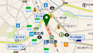 KoKuMiN アトレ恵比寿店の地図画像