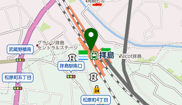 KoKuMiN 拝島駅店の地図画像