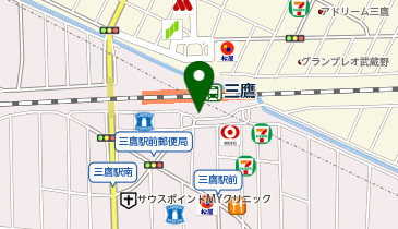 KoKuMiN アトレヴィ三鷹店の地図画像