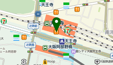 KoKuMiN 天王寺MIO店の地図画像
