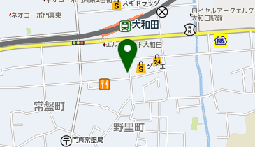 コクミンドラッグ大和田店の地図画像