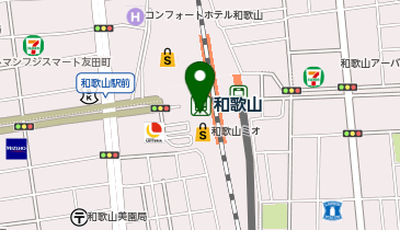 コクミンドラッグ和歌山MIO店の地図画像