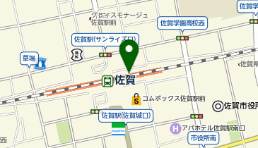 コクミンドラッグえきマチ1丁目佐賀駅店の地図画像