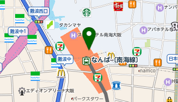 KoKuMiNなんばCITY本館1階店の地図画像