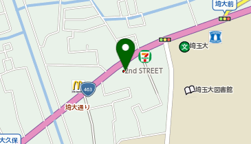 セカンドストリート浦和埼大通り店の地図画像