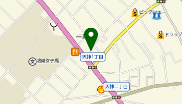 セカンドストリート鴻巣店の地図画像