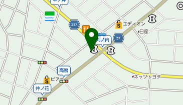 セカンドストリート豊明店の地図画像