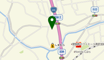 セカンドストリート加納店の地図画像