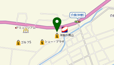 セカンドストリート介良店の地図画像