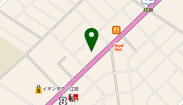 セカンドストリート江別店の地図画像