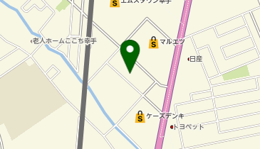 セカンドストリート幸手店の地図画像