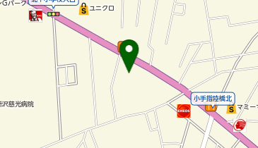 セカンドストリート所沢店の地図画像