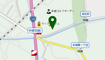 セカンドストリート北九州本城店の地図画像