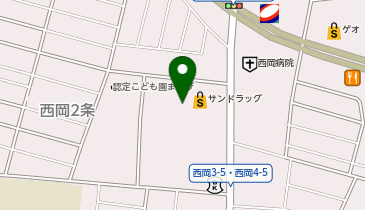 セカンドストリート西岡店の地図画像