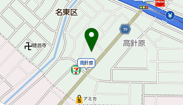 セカンドストリート高針原店の地図画像