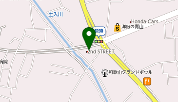 セカンドストリート和歌山土入店の地図画像