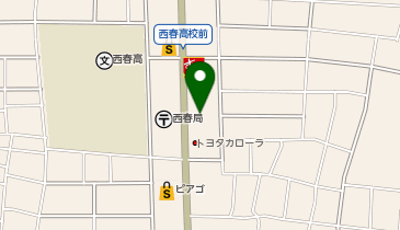 セカンドストリート西春店の地図画像