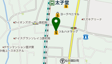 セカンドストリートあすと長町店の地図画像