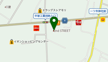セカンドストリート甘木店の地図画像