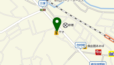 セカンドストリート横浜中山店の地図画像