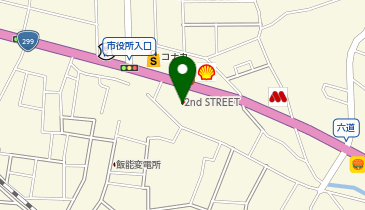 セカンドストリート飯能店の地図画像