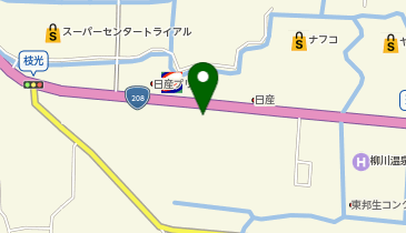 セカンドストリート柳川店の地図画像