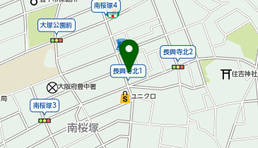 セカンドストリート豊中南桜塚店の地図画像