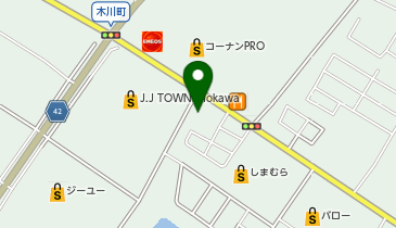 セカンドストリート草津店の地図画像