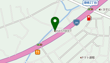 セカンドストリート仙台西多賀店の地図画像