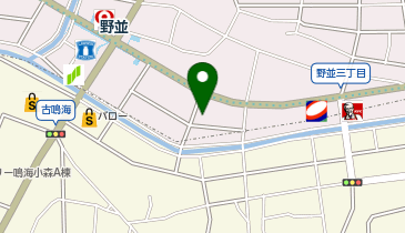 セカンドストリート野並店の地図画像