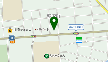 セカンドストリート稲沢店の地図画像