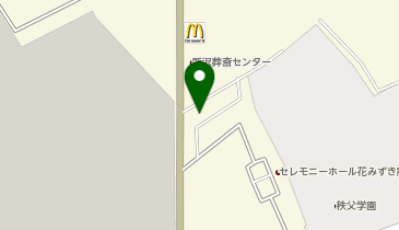 セカンドストリート所沢航空公園店の地図画像