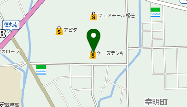 セカンドストリート松任店の地図画像
