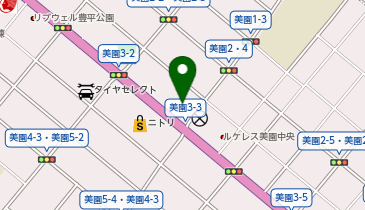 セカンドストリート豊平36号店の地図画像