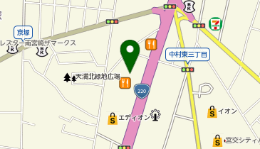 セカンドストリート南宮崎店の地図画像