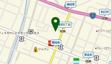 セカンドストリート姫路車崎店の地図画像