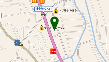 スーパーセカンドストリート厚木林店の地図画像