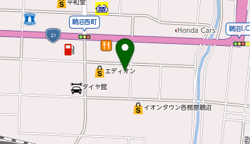 セカンドストリートイオンタウン各務原鵜沼店の地図画像