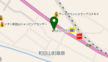 セカンドストリート和田山店の地図画像