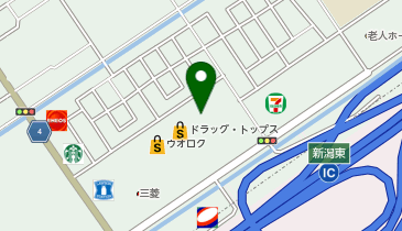 セカンドストリート新潟中野山店の地図画像