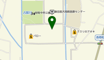セカンドストリートルビットパーク岡崎店の地図画像