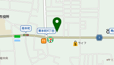スーパーセカンドストリート八尾店の地図画像