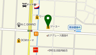 セカンドストリート岐阜茜部店の地図画像